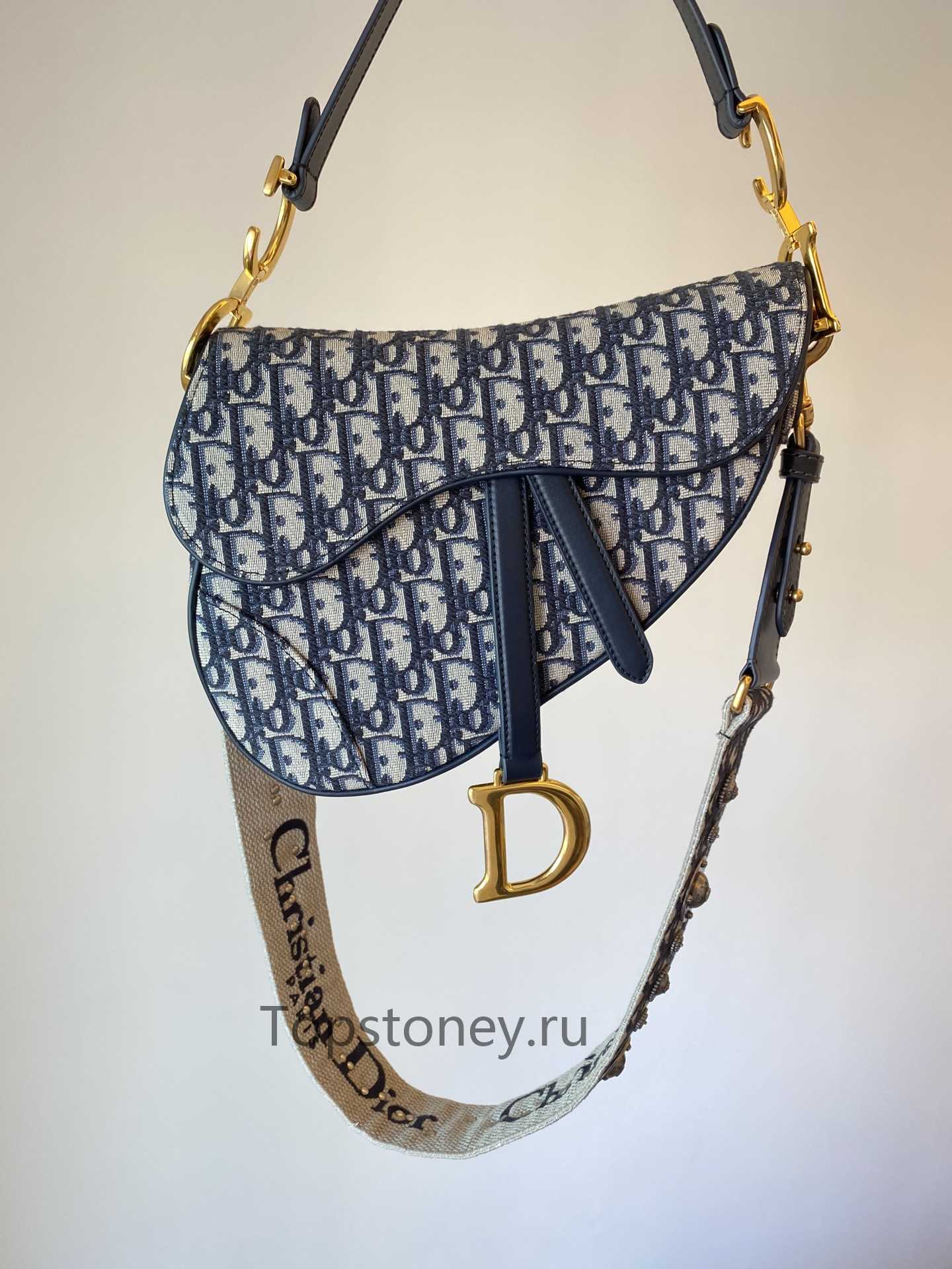 Replica Christian Dior Saddle Bag M0446 Blue Fake Wholesale